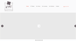 Desktop Screenshot of cti-sa.fr